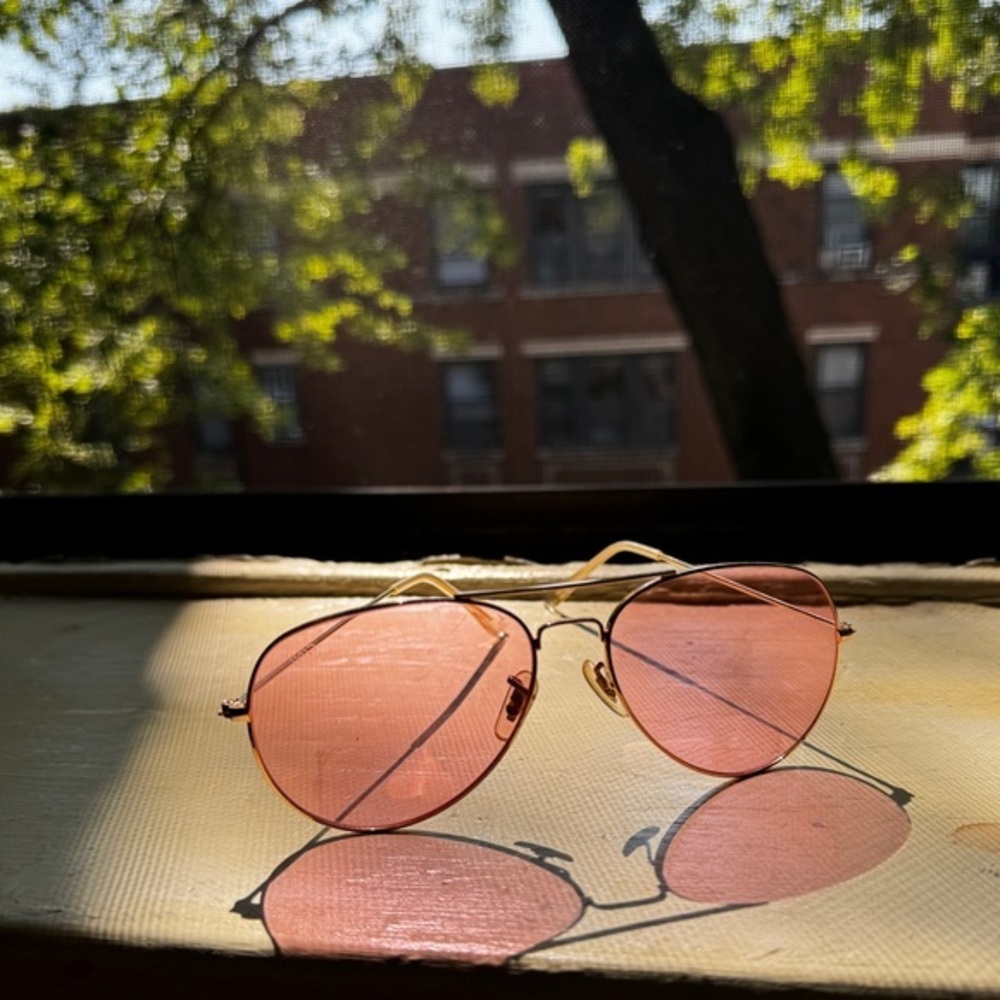 Pink sunglasses
